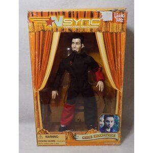 NSYNC Chris Kirkpatrick Collectible Marionette Doll Living Toyz 2000 Vintage